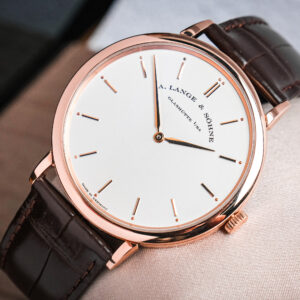 A. Lange & Sohne Saxonia Thin 18K Rose Gold