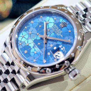 New! Rolex Datejust 31mm Blue Floral Diamond เพชรกระจาย Jubilee