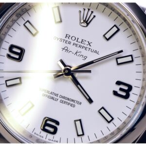 Rolex Oyster Perpetual OP 34mm “Air-King” White Dial