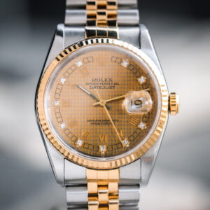 Rolex Datejust 36 2 Tone Diamond 16233 (กล่องใบไทย 1992)