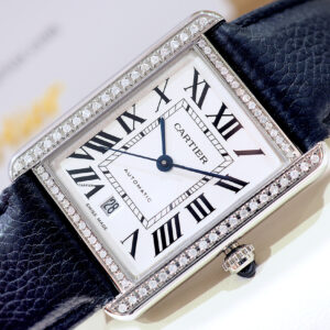 Cartier Tank XL Automatic เพชรล้อม (After Settings)