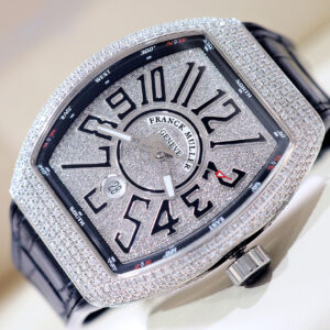 Franck Muller Vanguard V45 Full-Diamond (After Settings)