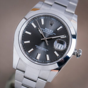 Rolex Datejust 41 Grey Sunburst 126300