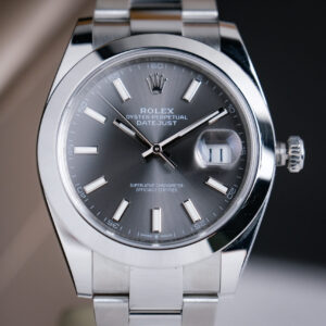 Rolex Datejust 41 Grey Sunburst 126300