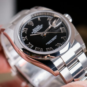 Rolex Datejust 36 Black Roman 116200