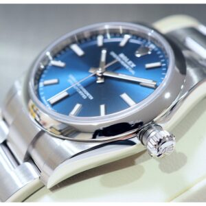 New! Rolex OP34 Oyster Perpetual 34mm Blue