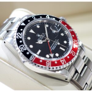 หัว Rolex GMT Master II 16710 Coke T<25 S-Series ข้างรู **สายไม่แท้ ไม่ตรงรุ่น**