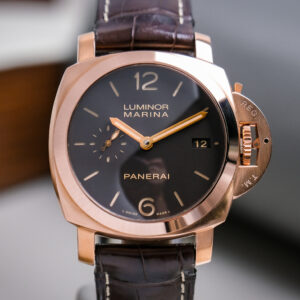 Panerai Lunimor Marina 42 18K Rose Gold PAM393