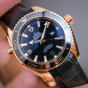 Omega Seamaster Planet Ocean 600M 18K Red Gold 37.5mm