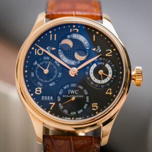 IWC Portuguese Perpetual Calendar Double Moonphase 18K Rose Gold IW502119