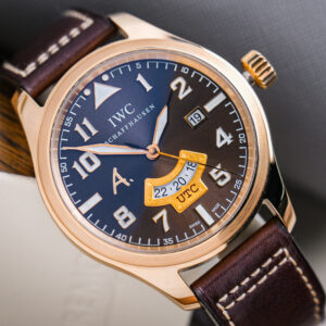 IWC Pilot UTC 18K Rose Gold Limited Edition 500pcs