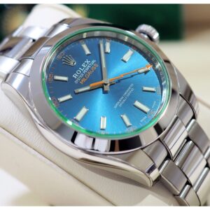 Rolex Milgauss Z-Blue 116400GV 40mm พรายฟ้า