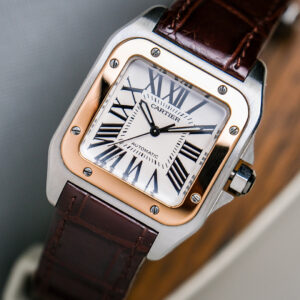 Cartier Santos 100 M 2 Tone