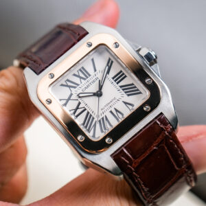 Cartier Santos 100 M 2 Tone