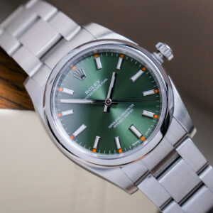 Rolex Oyster Perpetual 34mm Olive Green 114200