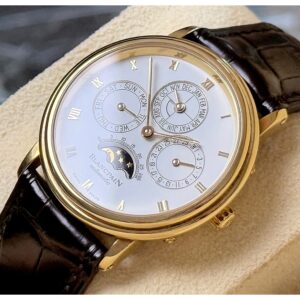 Blancpain Villert Perpetual Calendar 34mm Yellow Gold 18k Ref.5495