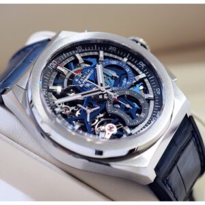 Zenith Defy El Primero 21 Titanium 44mm Blue Skeleton