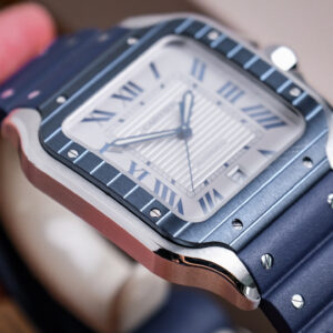 Cartier Santos De Cartier Blue PVD (WSSA0047)