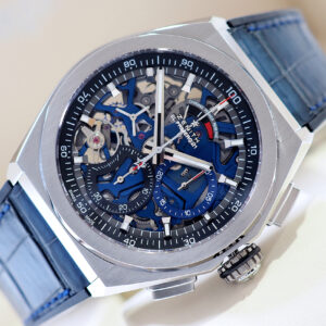 Zenith Defy El Primero 21 Titanium 44mm Blue Skeleton