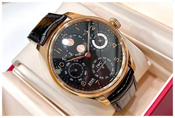 IWC Portugieser Perpetual Calendar Rose Gold 44.2mm - Image 4