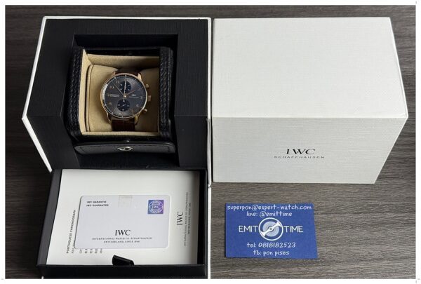 IWC Portugieser Chronograph Rose Gold 41mm - Image 8