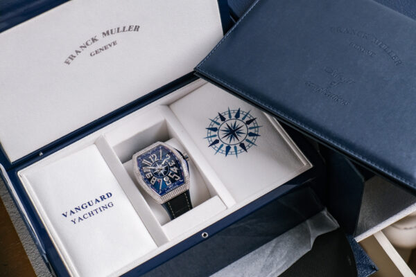 Franck Muller Vanguard V45 Yachting Blue Diamonds - Image 7