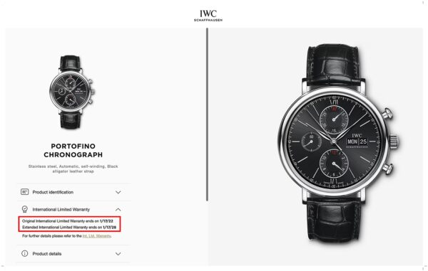 IWC Portofino Chronograph 42mm โฉมล่าสุด - Image 8