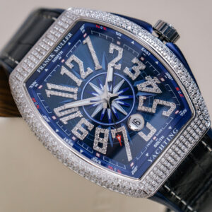 Franck Muller Vanguard V45 Yachting Blue Diamonds