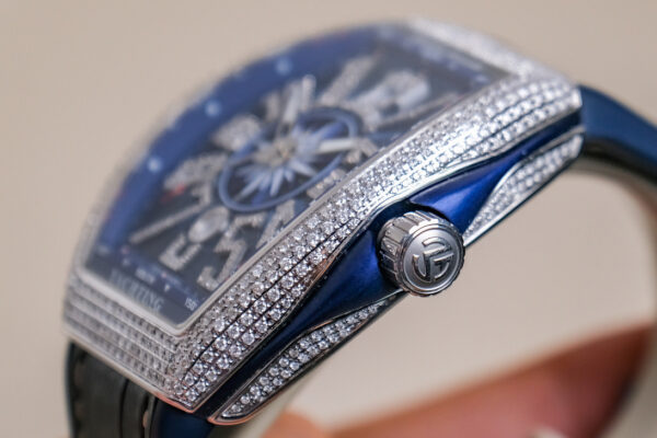 Franck Muller Vanguard V45 Yachting Blue Diamonds - Image 10