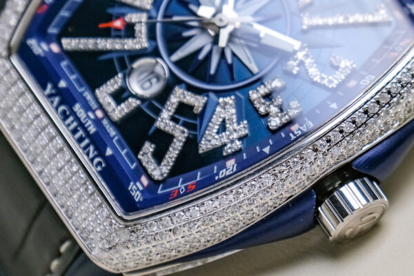 Franck Muller Vanguard V45 Yachting Blue Diamonds - Image 3