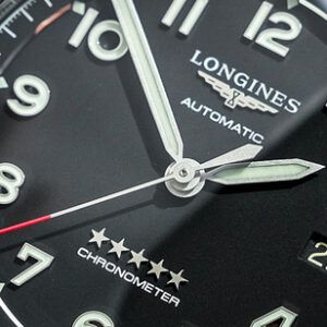 Longines Spirit Steel Black 40