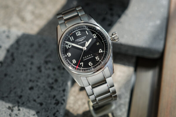 Longines Spirit Steel Black 40
