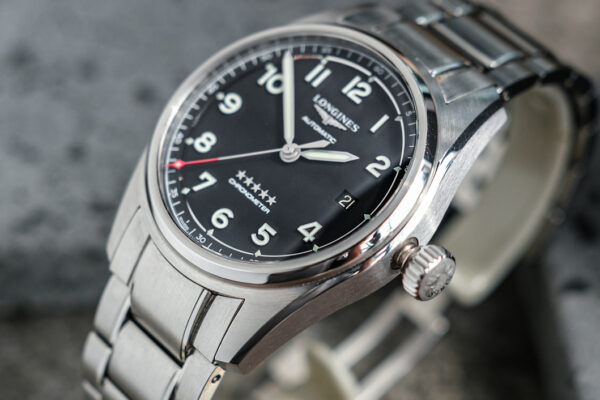 Longines Spirit Steel Black 40 - Image 4