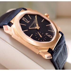 Rare! Bvlgari Octo Finissimo 40mm โฉมล่าสุด Pink Gold 18k Black Dial