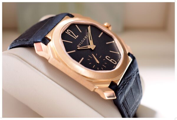 Rare! Bvlgari Octo Finissimo 40mm โฉมล่าสุด Pink Gold 18k Black Dial - Image 2
