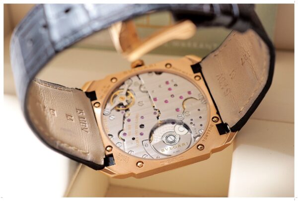 Rare! Bvlgari Octo Finissimo 40mm โฉมล่าสุด Pink Gold 18k Black Dial - Image 7