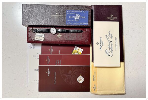 Rare! Patek Philippe 4860G Calatrava White Gold 26mm ไขลาน - Image 8
