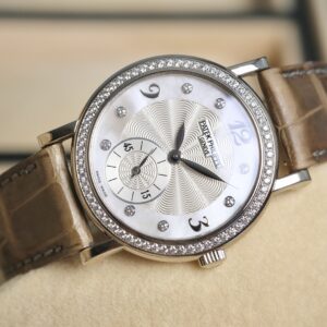 Patek Philippe 4959G-001 Calatrava  White Gold Mother of Pearl Diamond 31mm