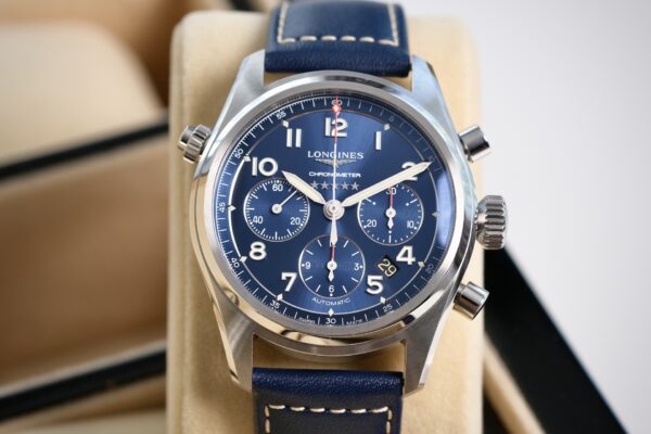 LONGINES SPIRIT CHRONOGRAPH 42mm Blue Sunburst - Image 7