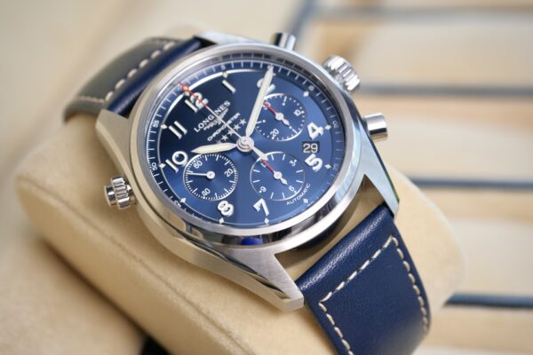LONGINES SPIRIT CHRONOGRAPH 42mm Blue Sunburst - Image 4