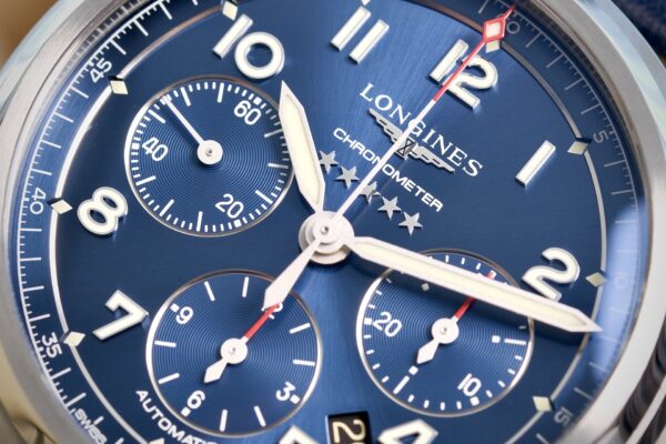 LONGINES SPIRIT CHRONOGRAPH 42mm Blue Sunburst - Image 2
