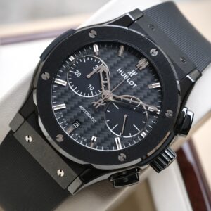 Hublot Classic Fusion Chronograph Ceramic  “Black Magic” & “Carbon Dial” Ref.521.CM.1770.RX