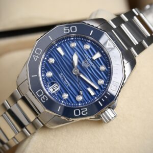 TAG Heuer Aquaracer Professional 300 Date 36mm “Ocean Blue& Diamond”