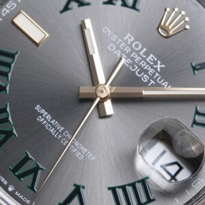 99.9% New! Rolex Datejust 41 “Wimbledon” 2-Tone Rose gold  Ref.126331