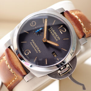 Panerai Luminor PAM1351 Tobacco เข็มทอง Titanium 44mm