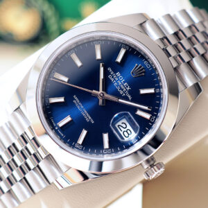 New!! Rolex Datejust 41mm Blue Jubilee 126300 สายไม่ตัด!