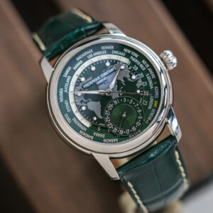 Frederique Constant Worldtimer Green