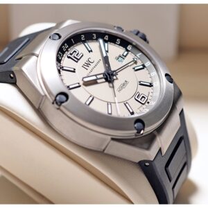 Ultra-Rare!! 99% NOS!! IWC Ingenieur Dual Time Titanium 45mm