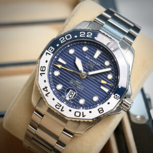 TAG HEUER AQUARACER PROFESSIONAL 300 GMT Blue&White