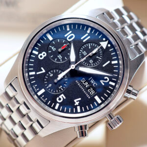 IWC Pilot Chronograph สายเหล็ก IW371704 42mm